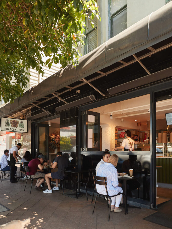 Josh Niland's Charcoal Fish in Sydney - Outdoor Dining
