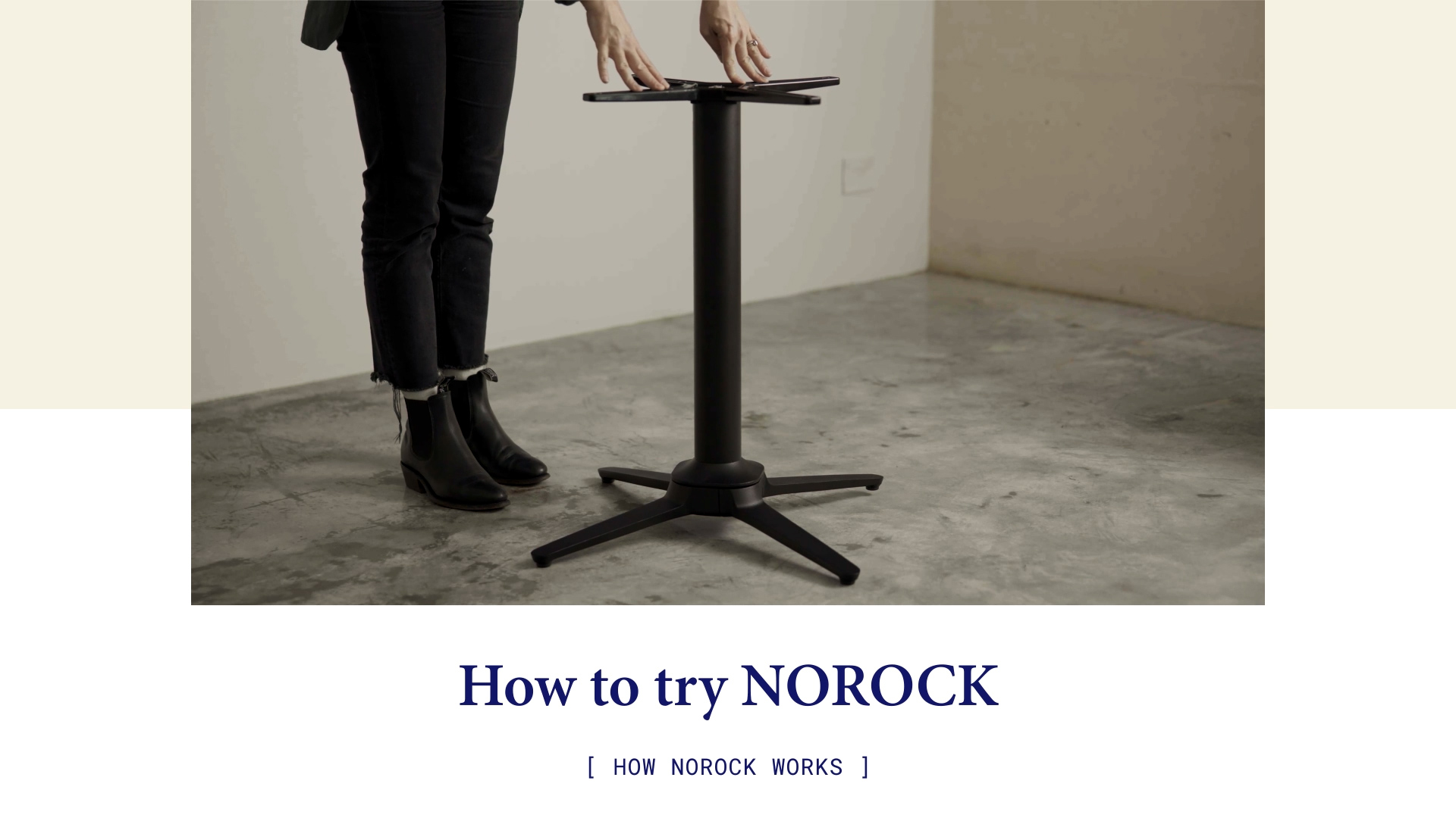 How to try NOROCK