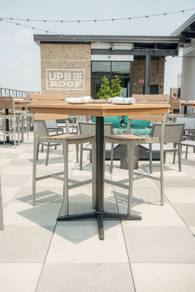 Rooftop venue at UP on the Roof, suitable for hosting private events and parties