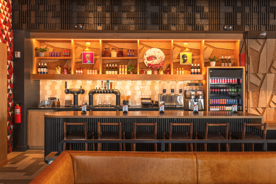 Nando's Post Oak interior design by Michael Hsu Office of Architecture